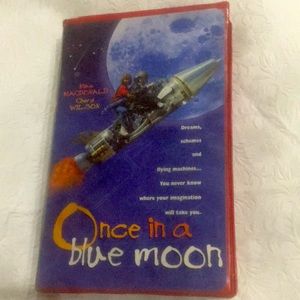 VTG. 1995 VHS#96041 Video Tape. ONCE IN A BLUE MOON. Children’s.